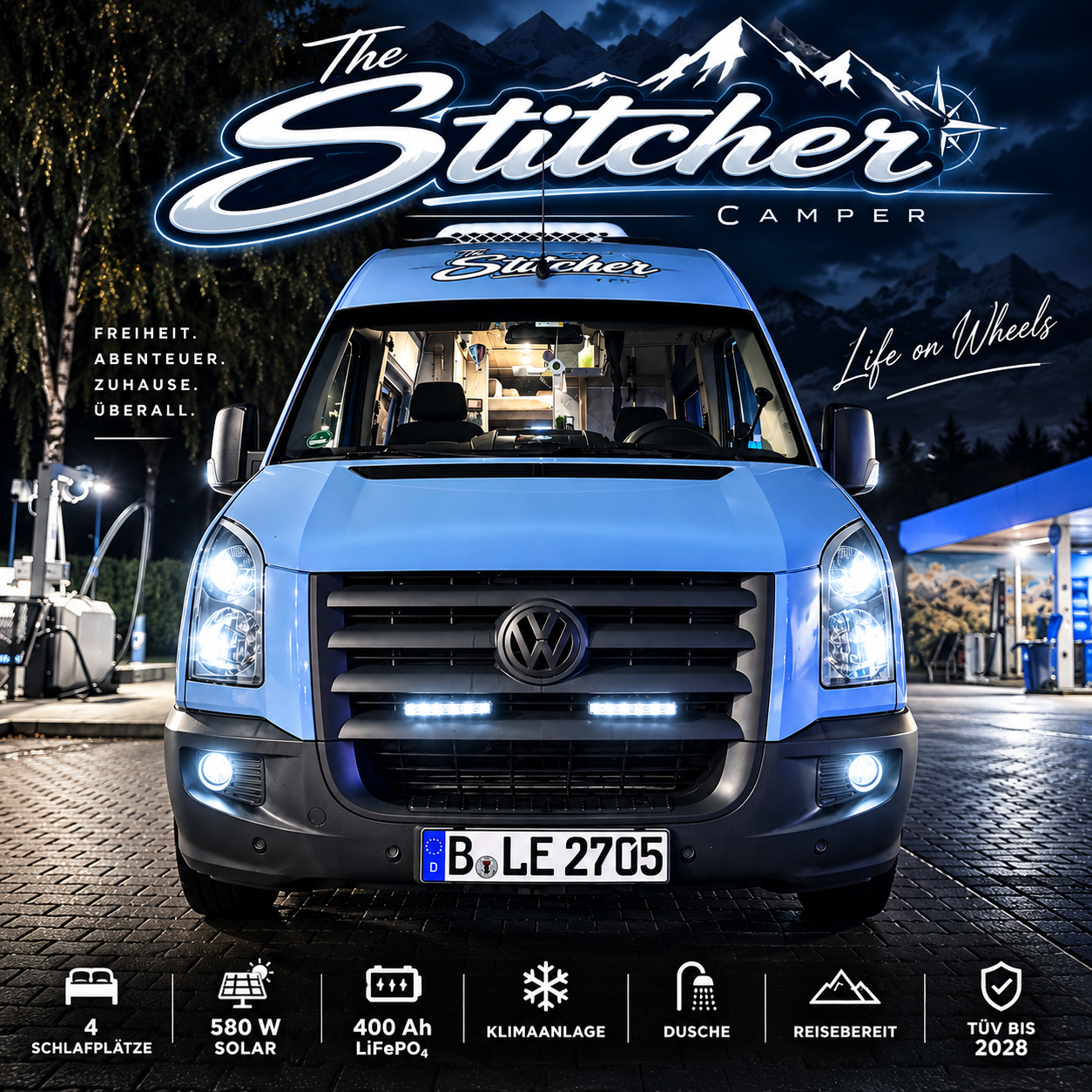 The Stitcher – Frontansicht