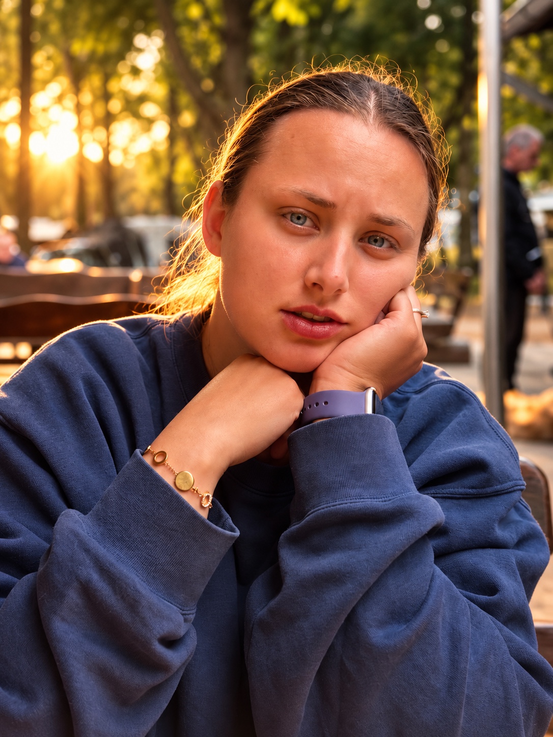 Portrait im warmen Abendlicht
